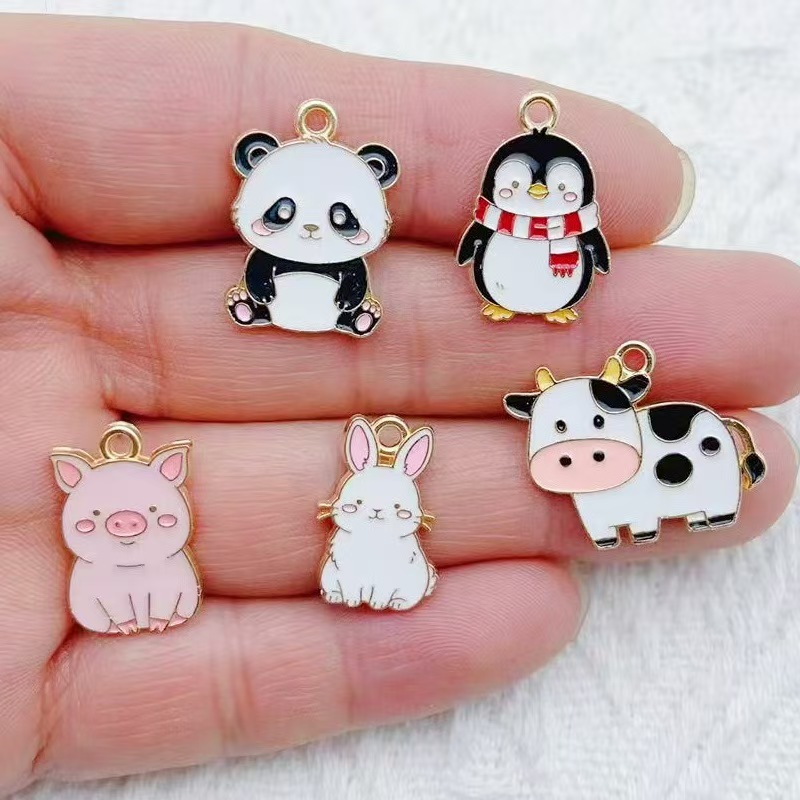 Gaming Accessories Gifts - 10 Stück Cartoon Pinguin Panda DIY