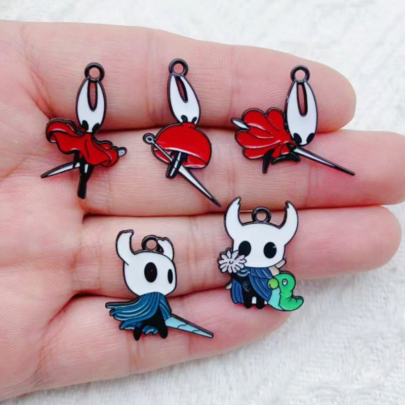 Gaming Accessories Gifts - 10 Stück Legierungs-Anhänger mit Tropföl-Effekt, Cartoon-Accessoire