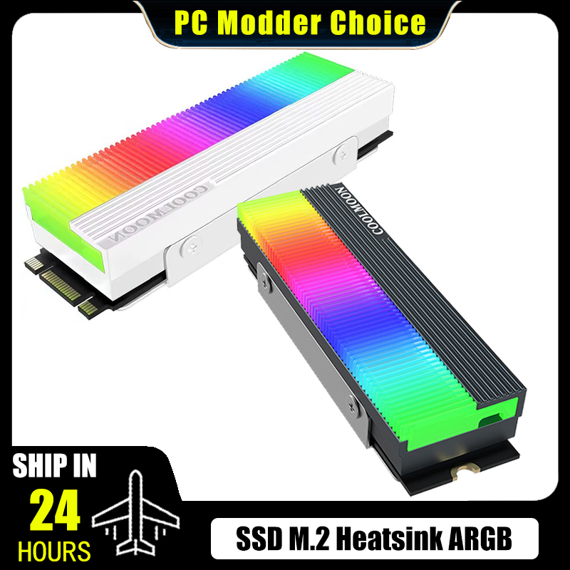 M2 Heatsink Cooler - 5 V 3Pin ARGB AURA SYNC