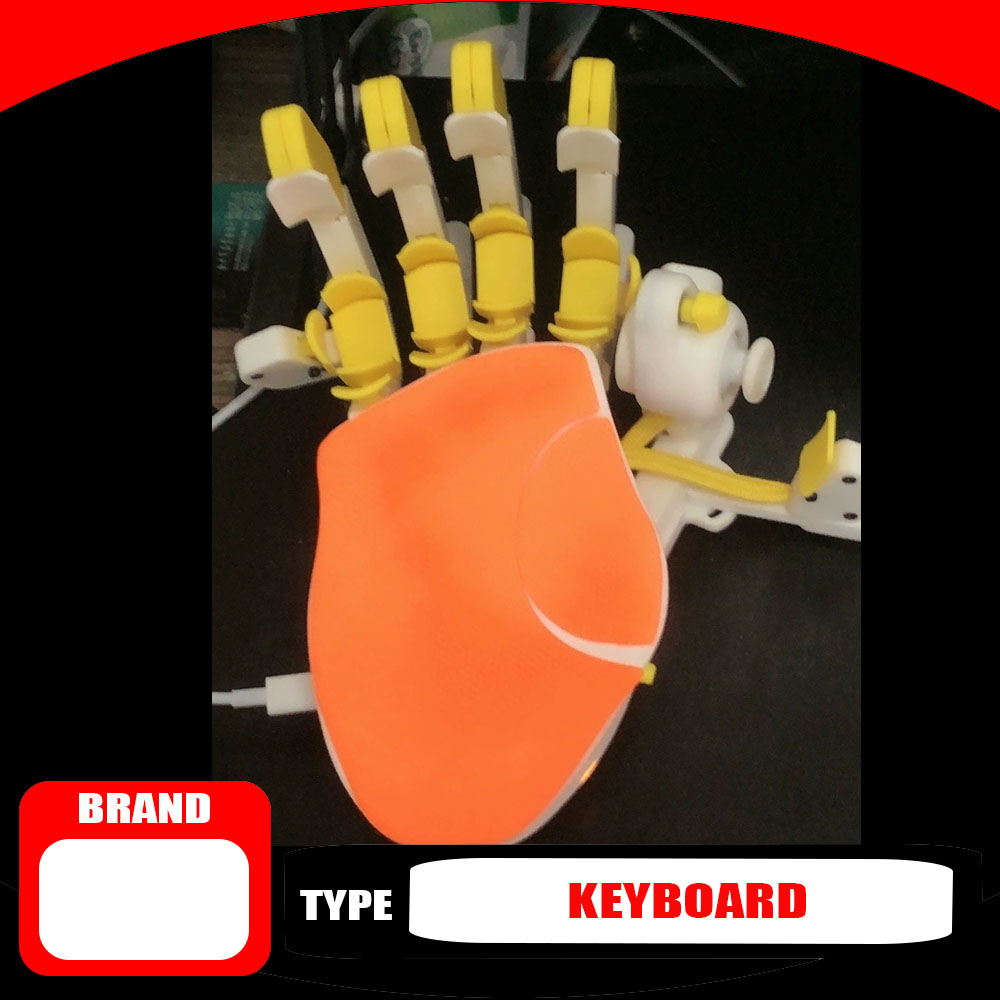 Gaming Hand Accessories - GameClaw Einhandtastatur Alien Ergonomisches Design Anpassbare