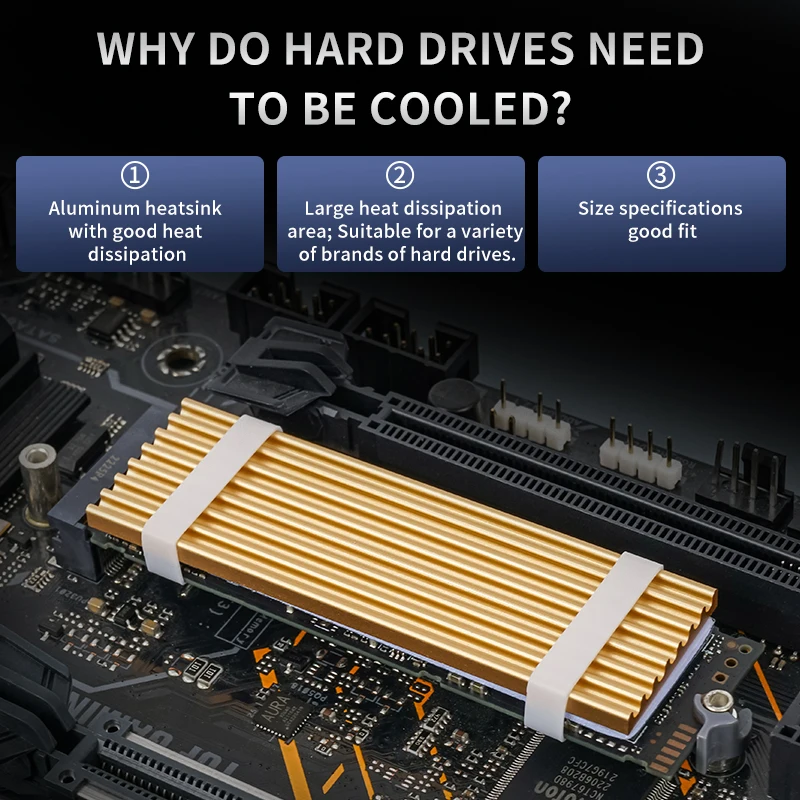 Der Desktop-M2-Kühlmantel aus  – M2 Heatsink Cooler Bewertung und Preis