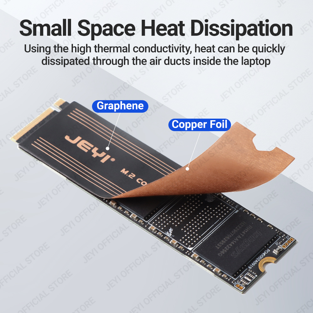 JEYI Graphene 2280 2242 2230 M – M2 Heatsink Cooler Bewertung und Preis