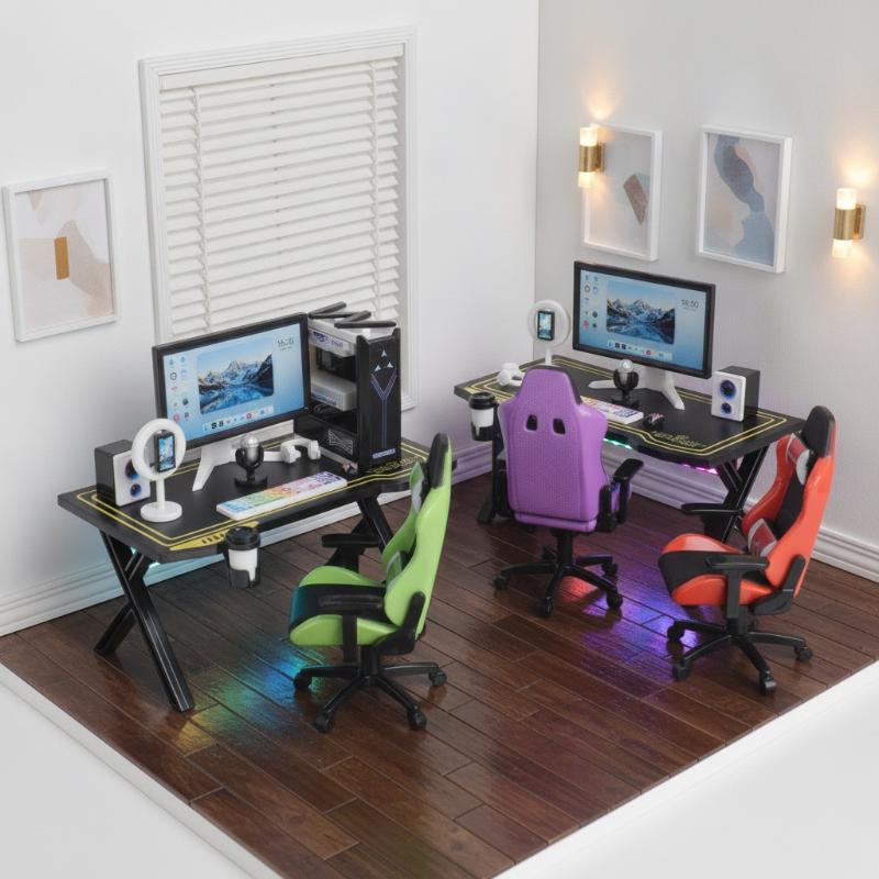 1/12 Puppenhaus Miniatur-Gamin – Gaming Accessories Monitor Bewertung und Preis