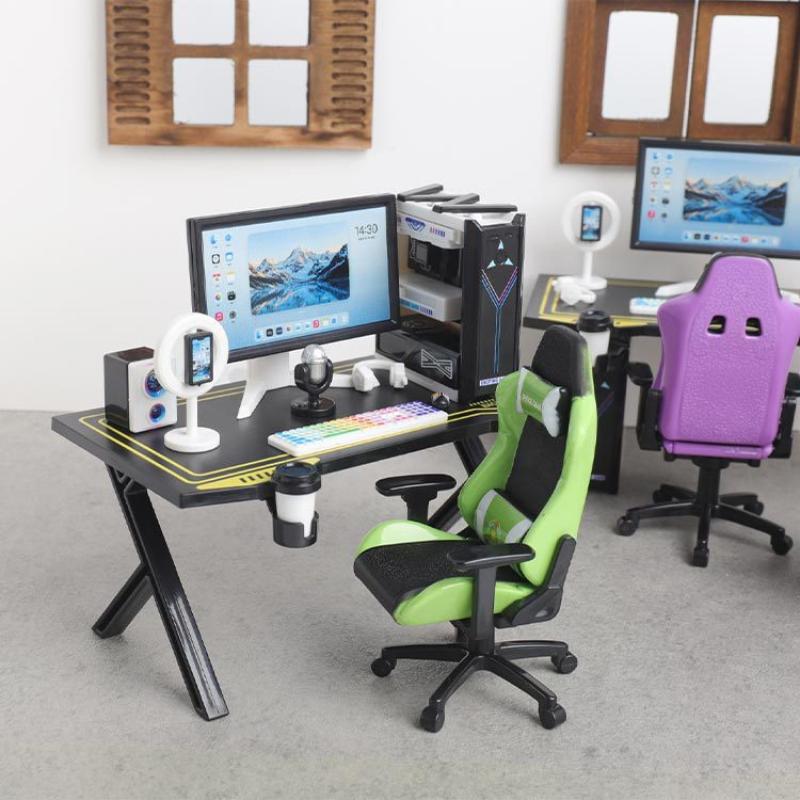 1/12 Puppenhaus Miniatur-Gamin – Gaming Accessories Monitor Bewertung und Preis