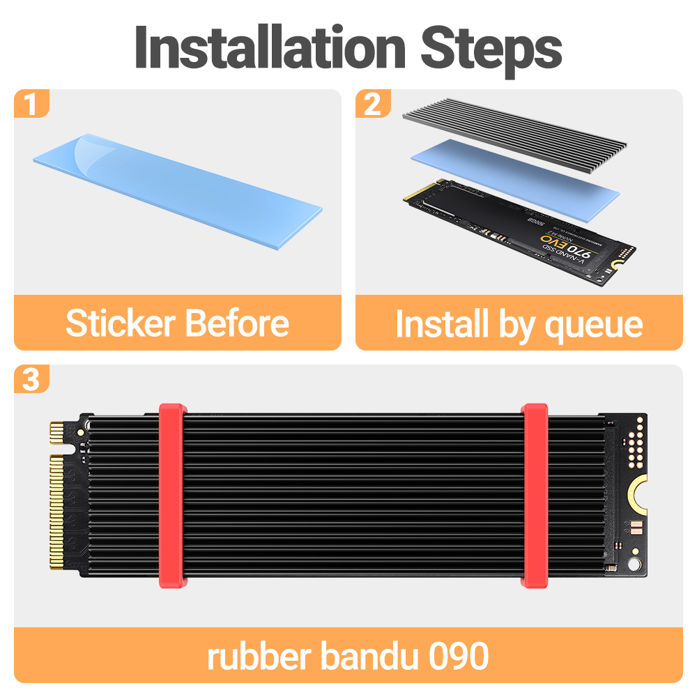 JEYI M.2 SSD-Kühlkörper, Alumi – M2 Heatsink Cooler Bewertung und Preis