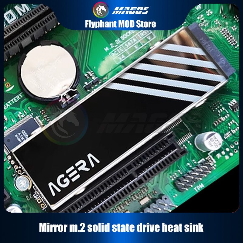 Spiegelglas M.2 Solid-State-Dr – M2 Heatsink Cooler Bewertung und Preis