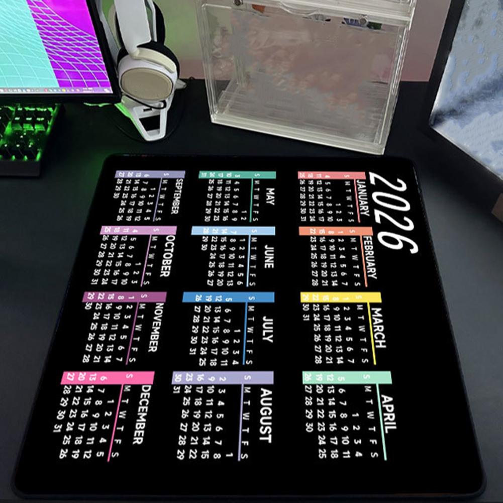 2026-Kalender-Mauspad, wasserd – Gaming Accessories Desk Bewertung und Preis