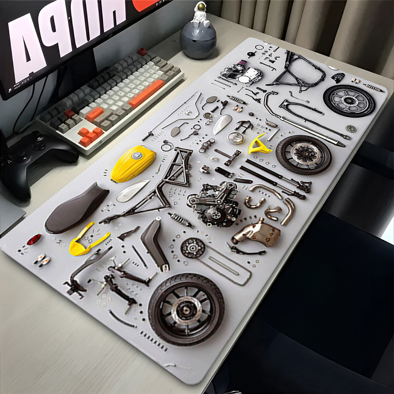 Zerlegbares Diagramm-Gummi-Mau – Gaming Accessories Desk Bewertung und Preis