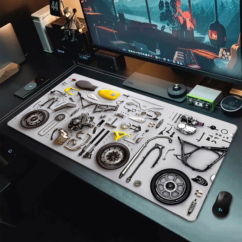 Zerlegbares Diagramm-Gummi-Mau – Gaming Accessories Desk Bewertung und Preis