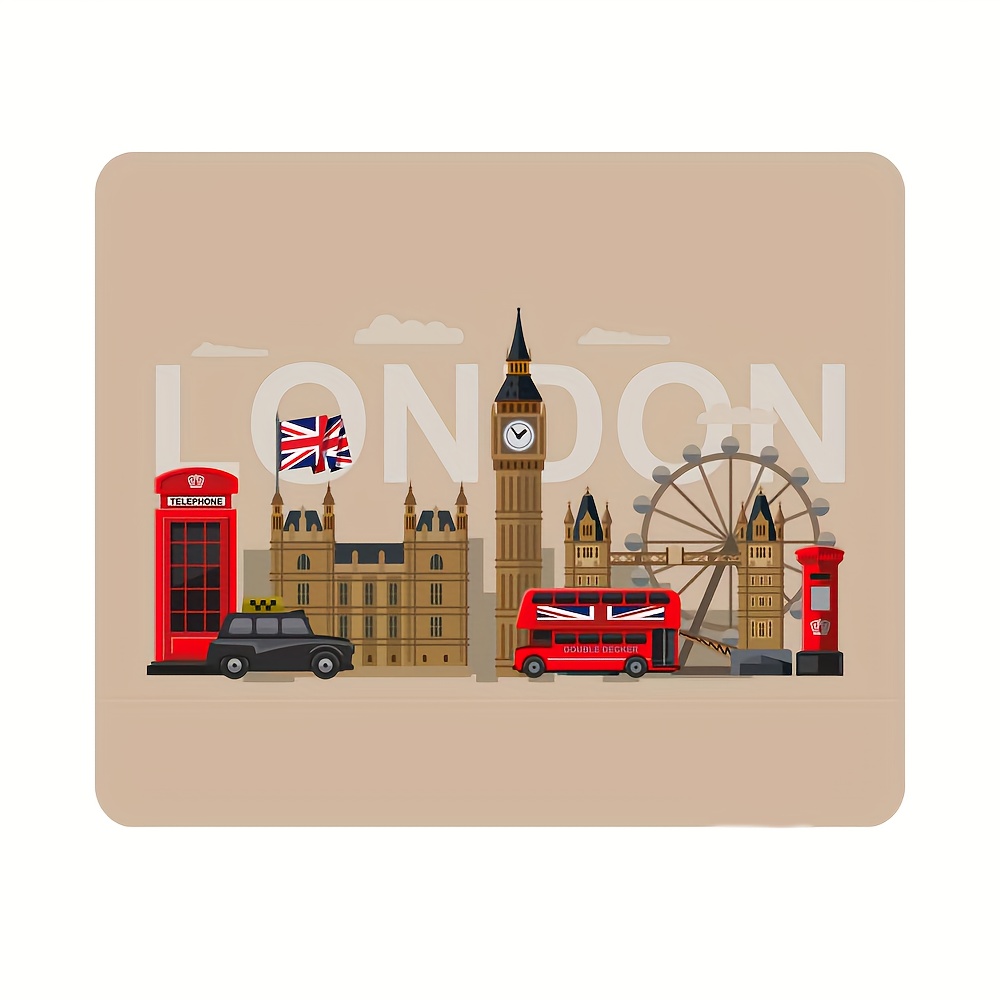London Landmarks Gummi-Mauspad – Gaming Accessories London Bewertung und Preis