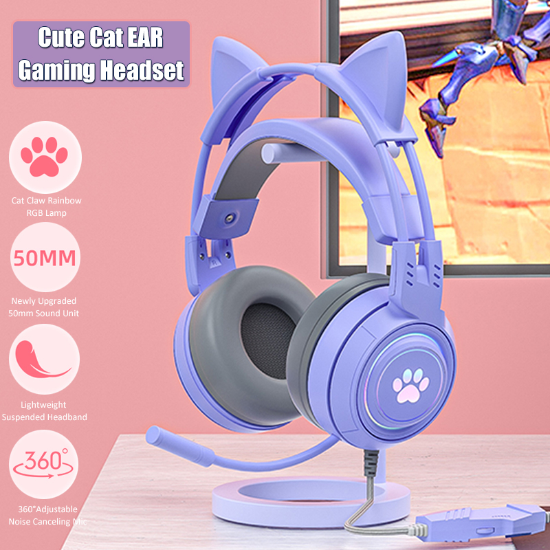 Niedliche Katzen ohr Gaming-Ko – Gaming Accessories Monitor Bewertung und Preis