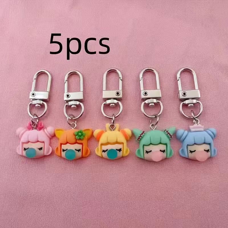5 Stück Harz-Mädchen-Schlüssel – Gaming Accessories Gifts Bewertung und Preis
