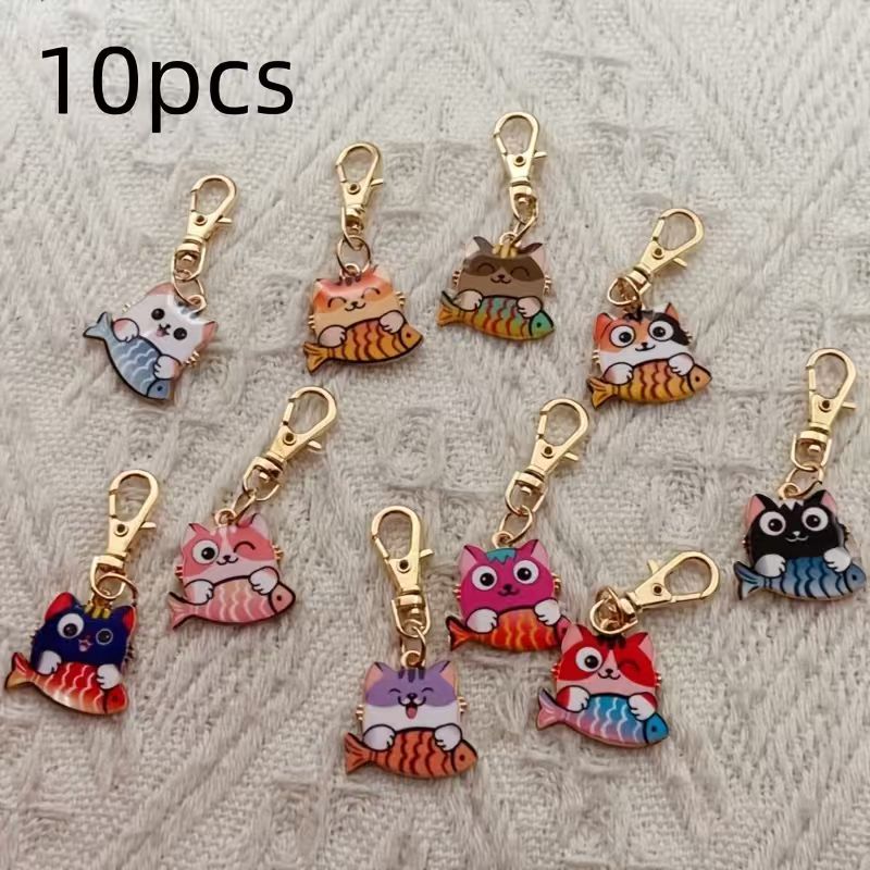 10 Stück bedruckte Katzen-Schl – Gaming Accessories Gifts Bewertung und Preis