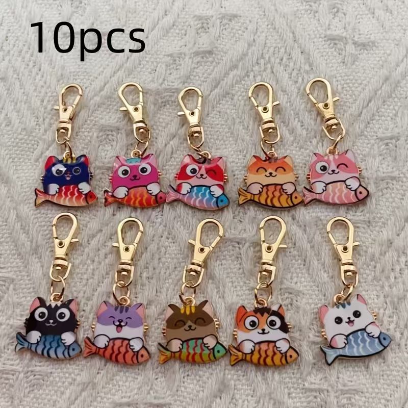 10 Stück bedruckte Katzen-Schl – Gaming Accessories Gifts Bewertung und Preis