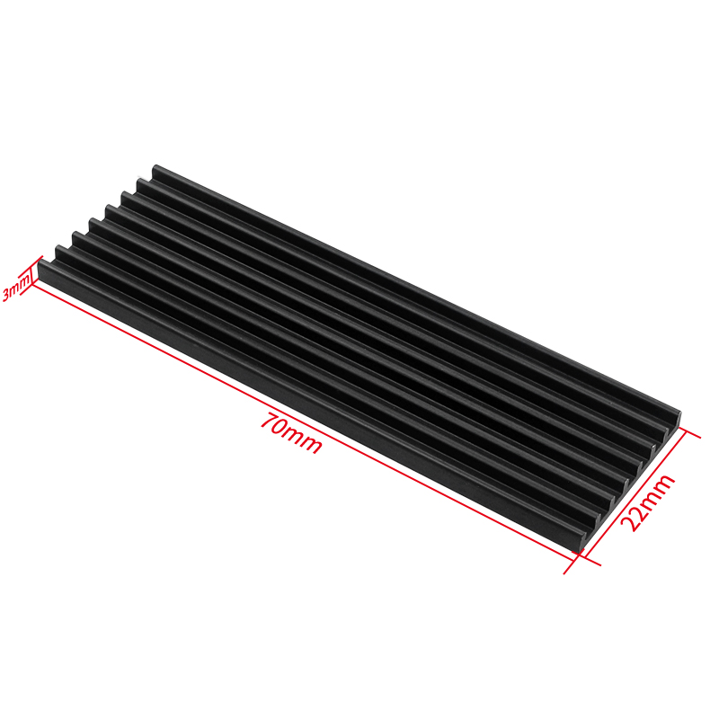 M.2 SSD Kühlkörper Aluminium K – M2 Heatsink Cooler Bewertung und Preis