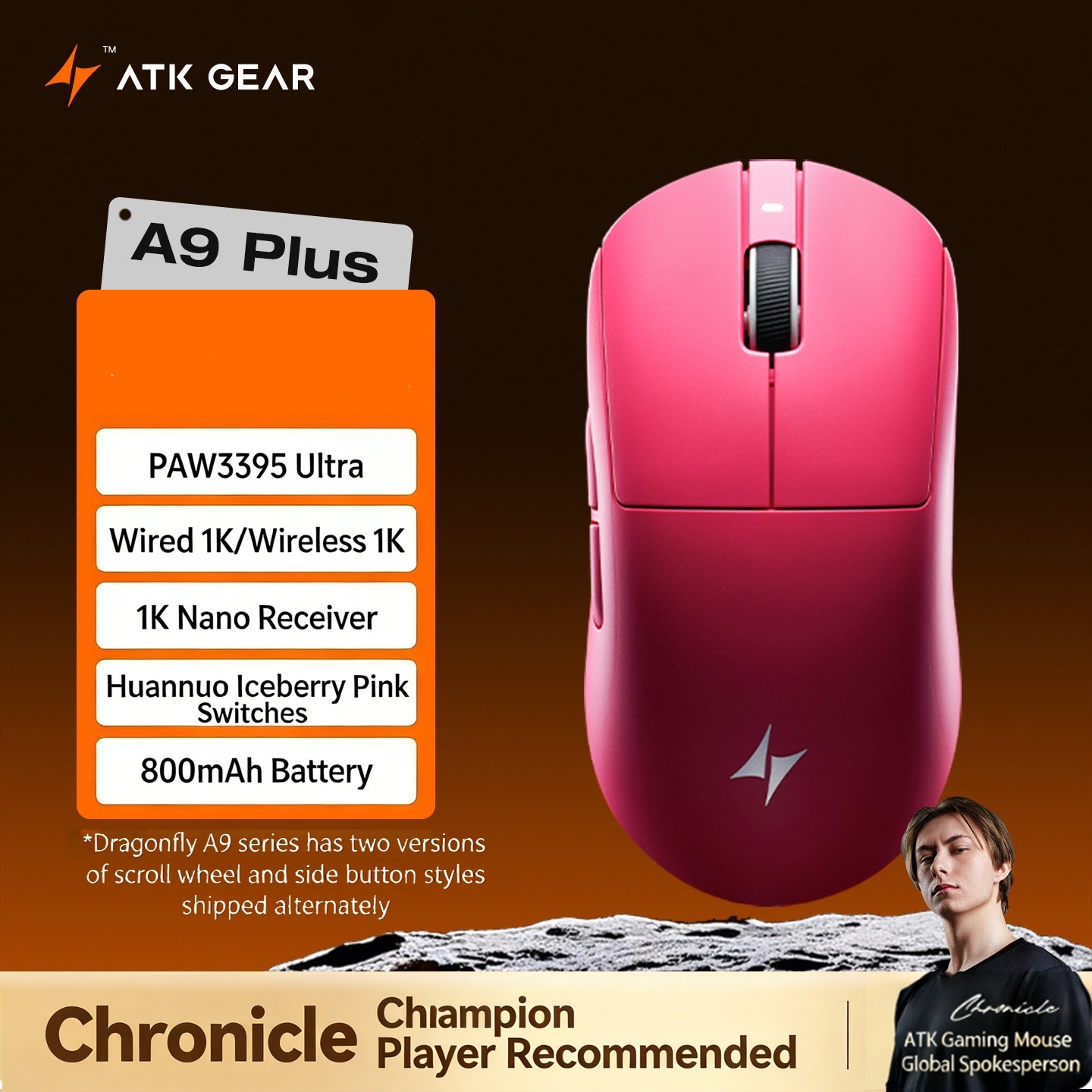 ATK DragonFly A9 Air Ultimate  – Gaming Hand Accessories Bewertung und Preis